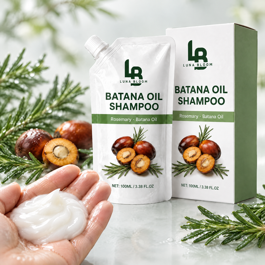 Batana Oil & Rosemary Shampoo – close-up