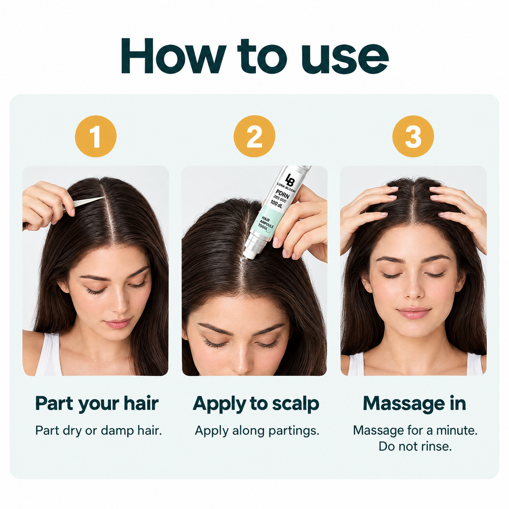 PDRN Scalp Serum – how to use