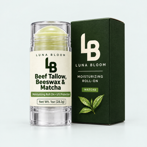 Beef Tallow & Matcha Moisturizing Balm Stick – product photo