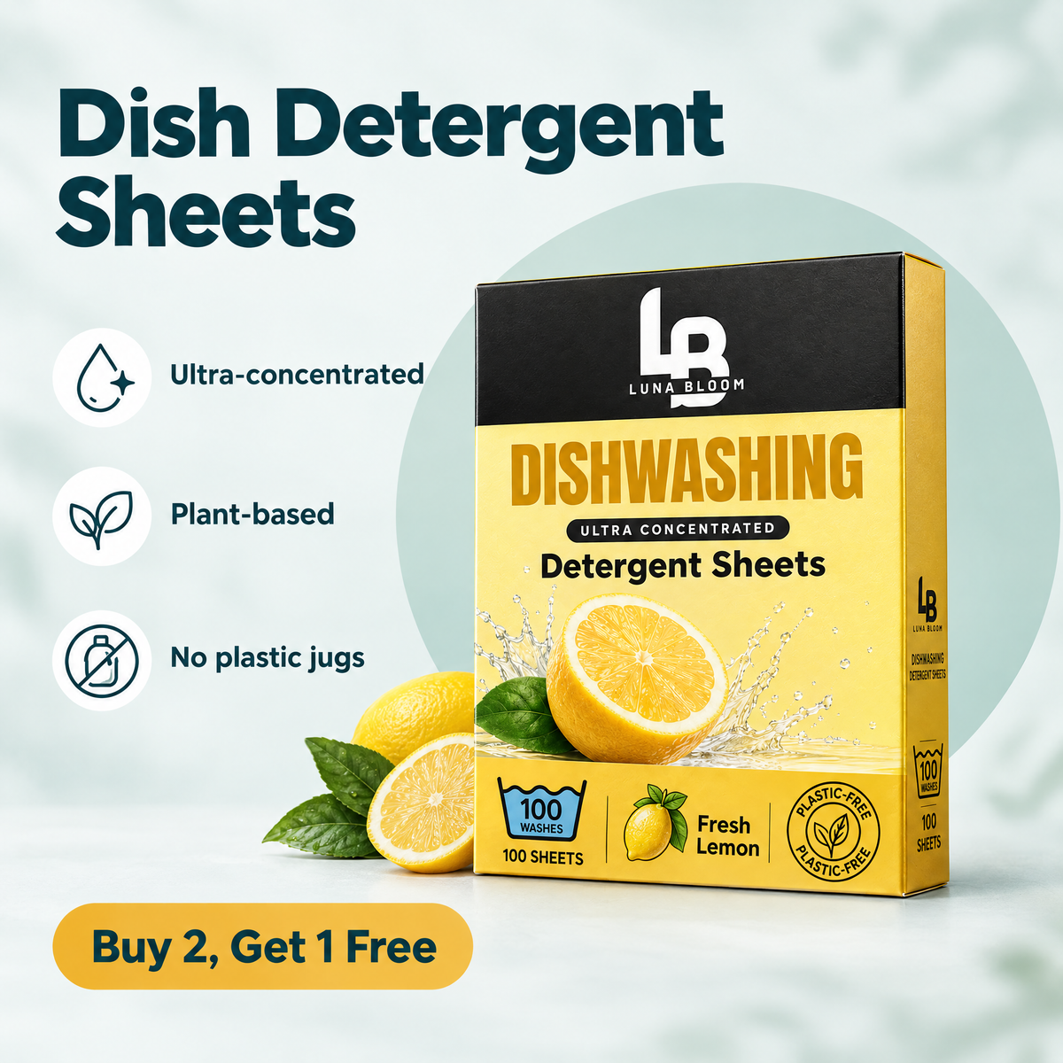 Dishwashing Detergent Sheets – highlights