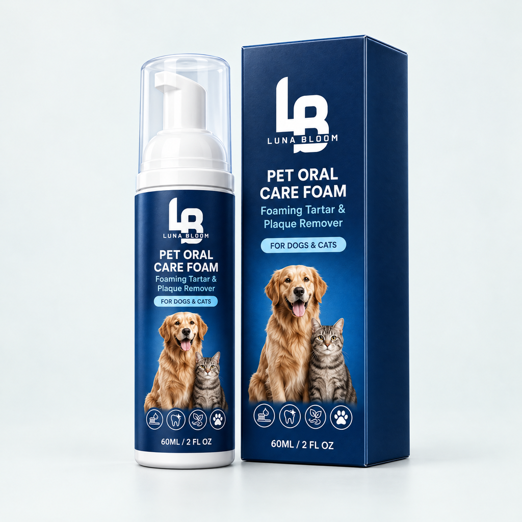 Brush-Free Pet Oral Care Foam – product photo