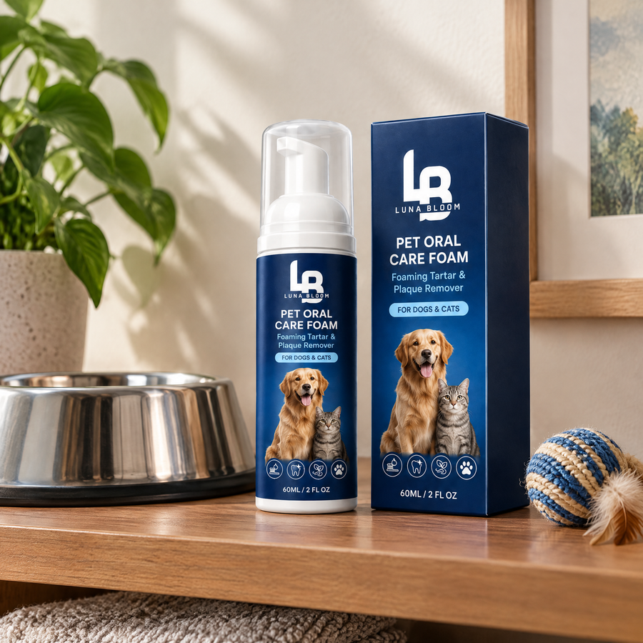 Brush-Free Pet Oral Care Foam – lifestyle