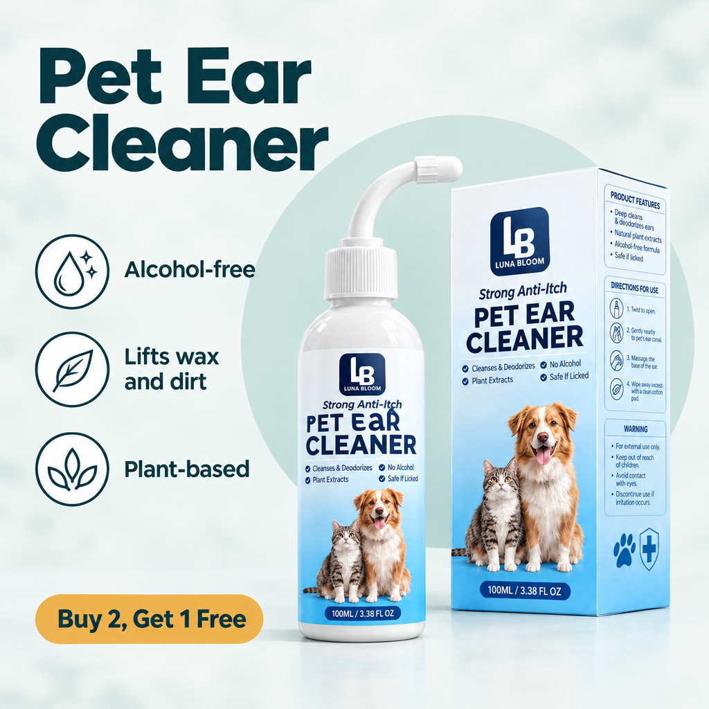 Gentle Pet Ear Cleaner Drops – highlights