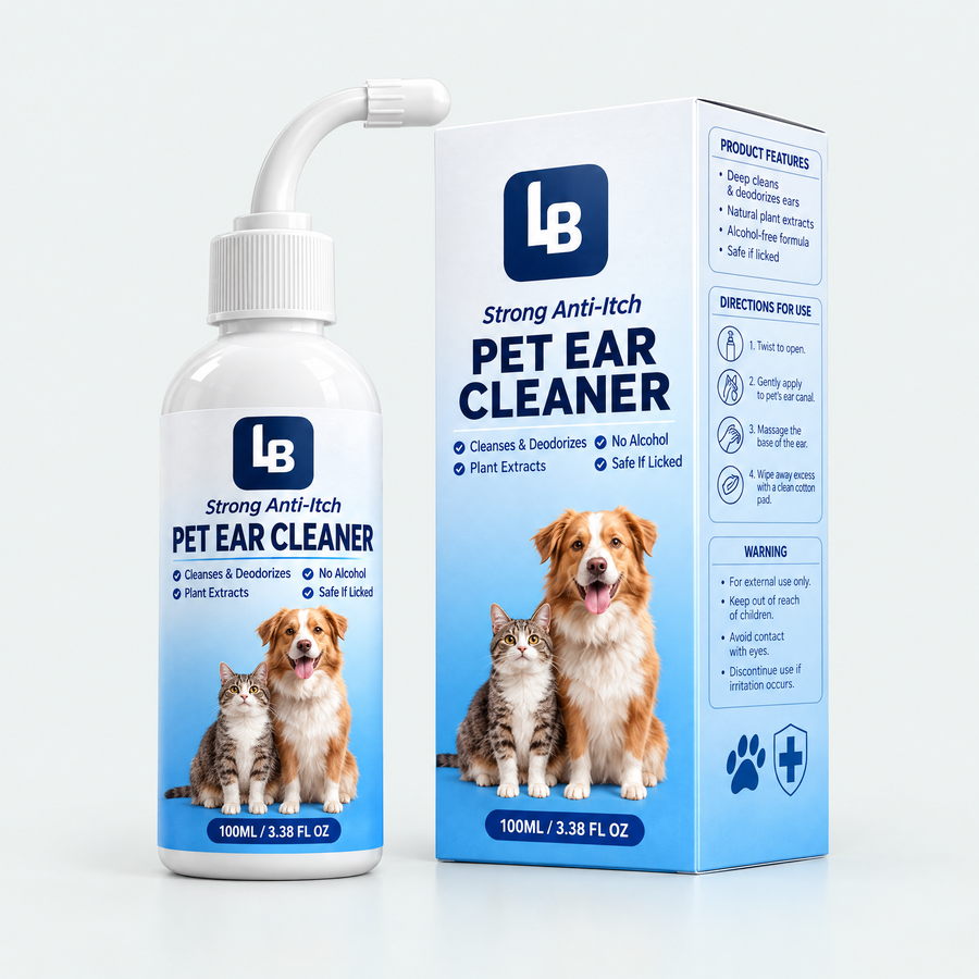 Gentle Pet Ear Cleaner Drops – product photo