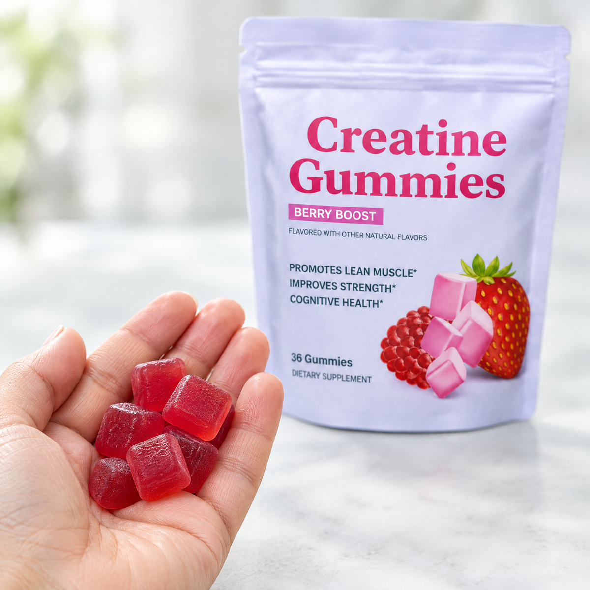 Creatine Gummies – close-up