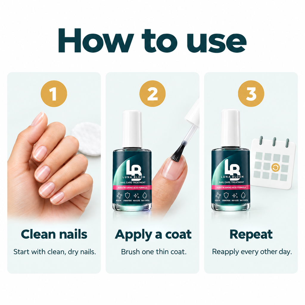 Keratin Nail Strengthener – how to use