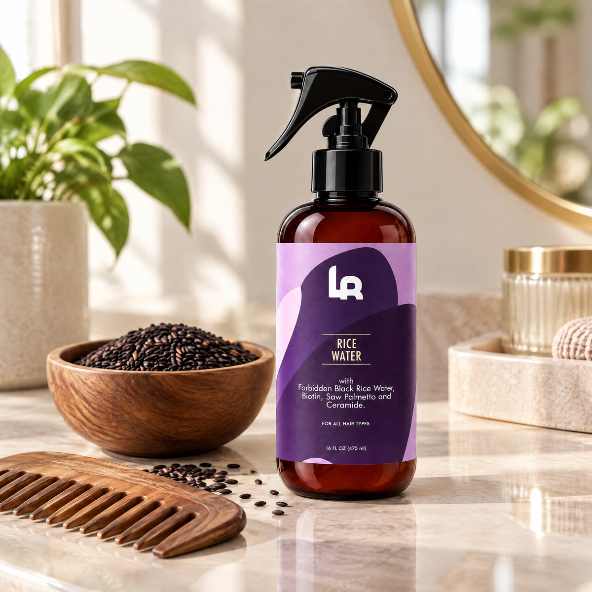 Black Rice Strengthening Hair Mist – lifestyle