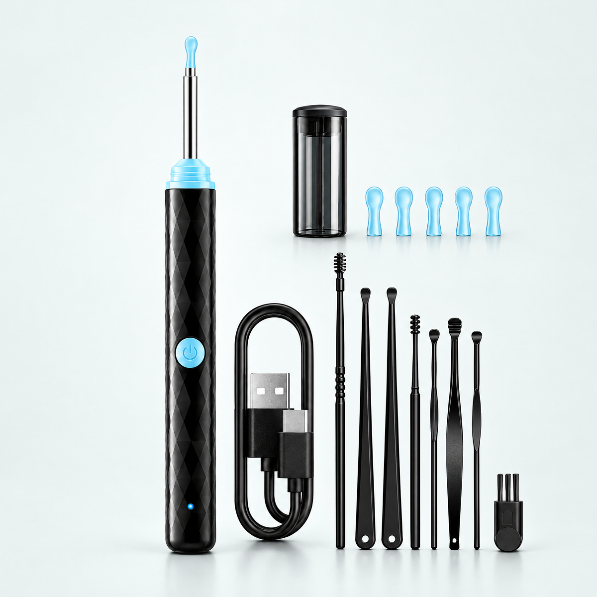 Visual Ear Cleaning Kit with Camera – product photo