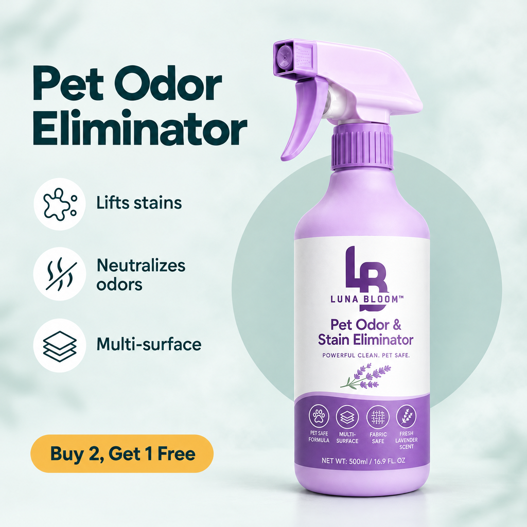 Pet Odor & Stain Eliminator Spray – highlights