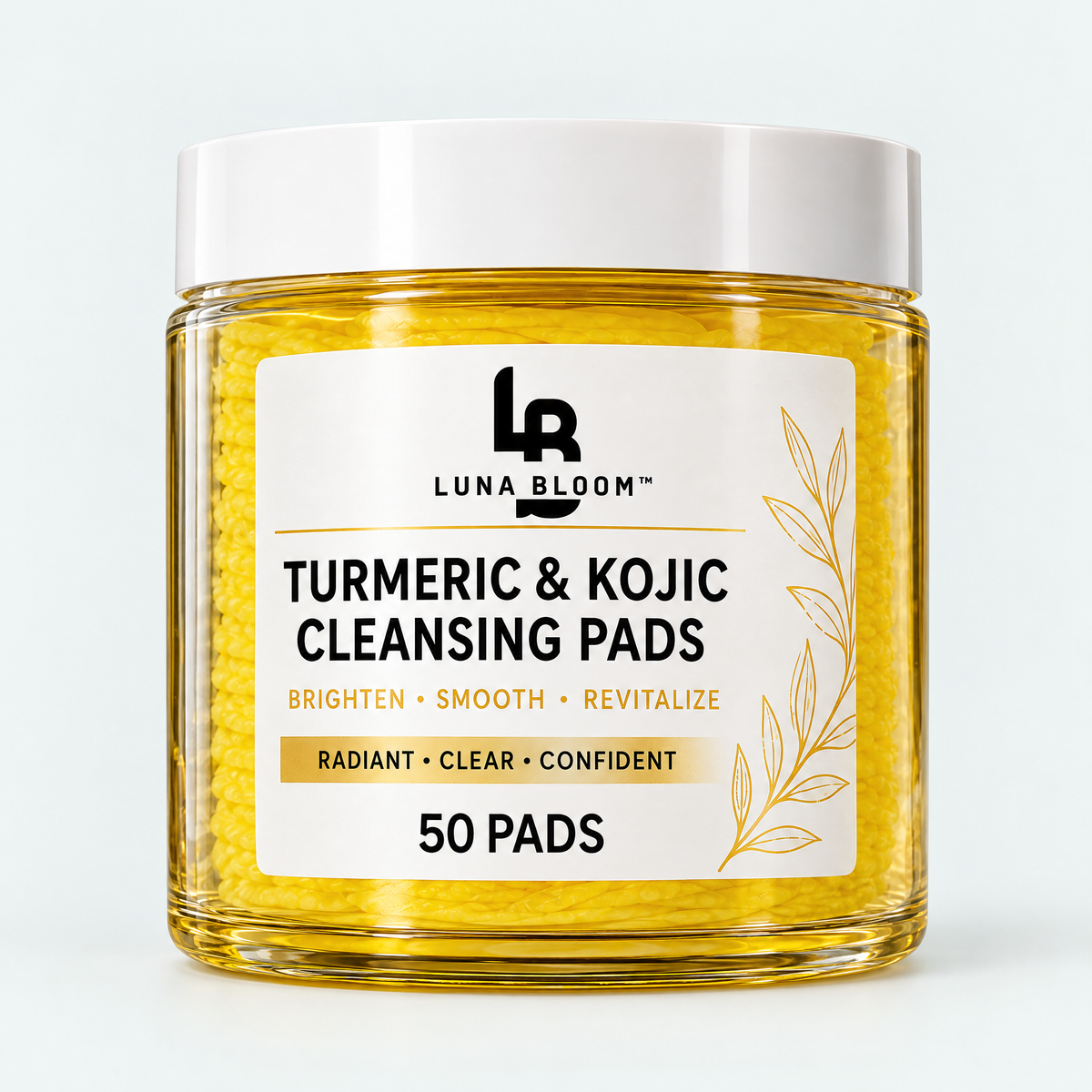 Turmeric & Kojic Acid Cleansing Pads – product photo