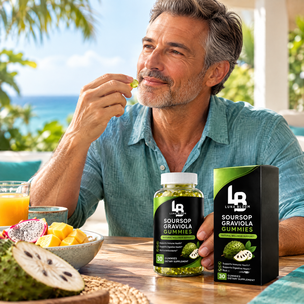 Soursop Graviola Gummies – in use