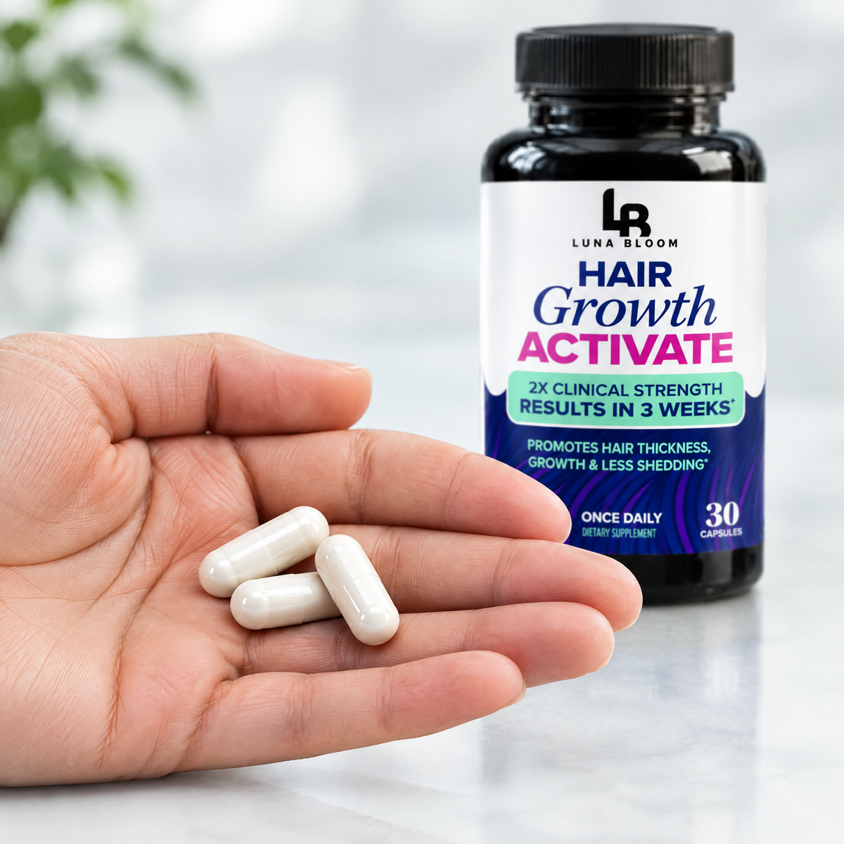 Hair Support Capsules – close-up