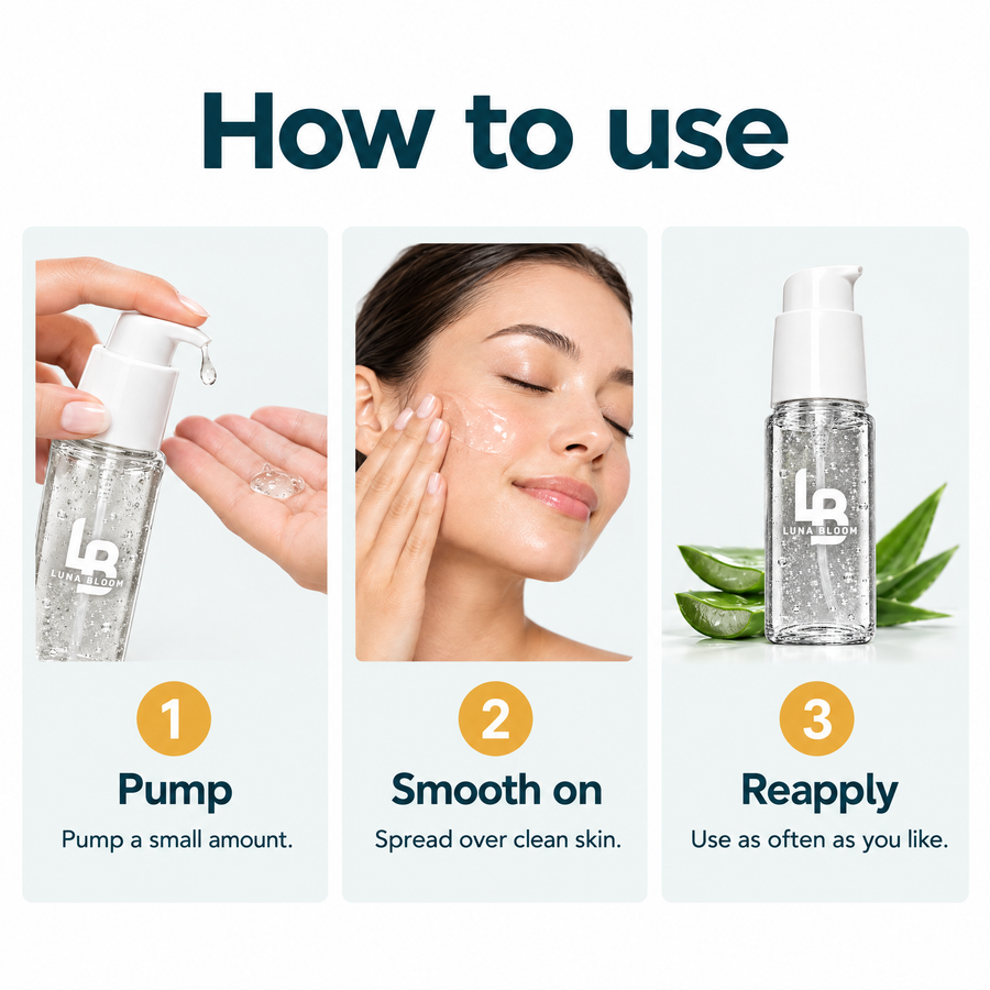 Aloe Vera Hydrating Gel – how to use