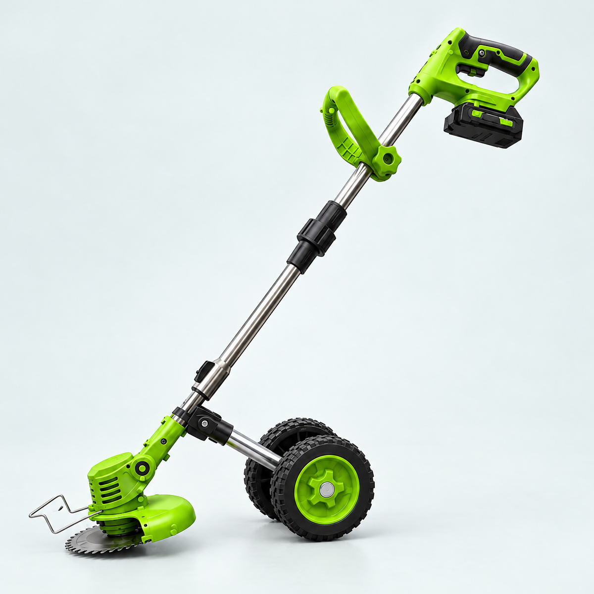 Cordless Wheeled Weed Trimmer – product photo