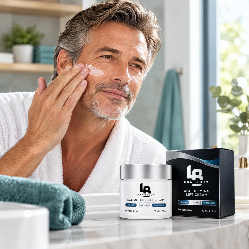 Age-Defying Lift Cream – in use