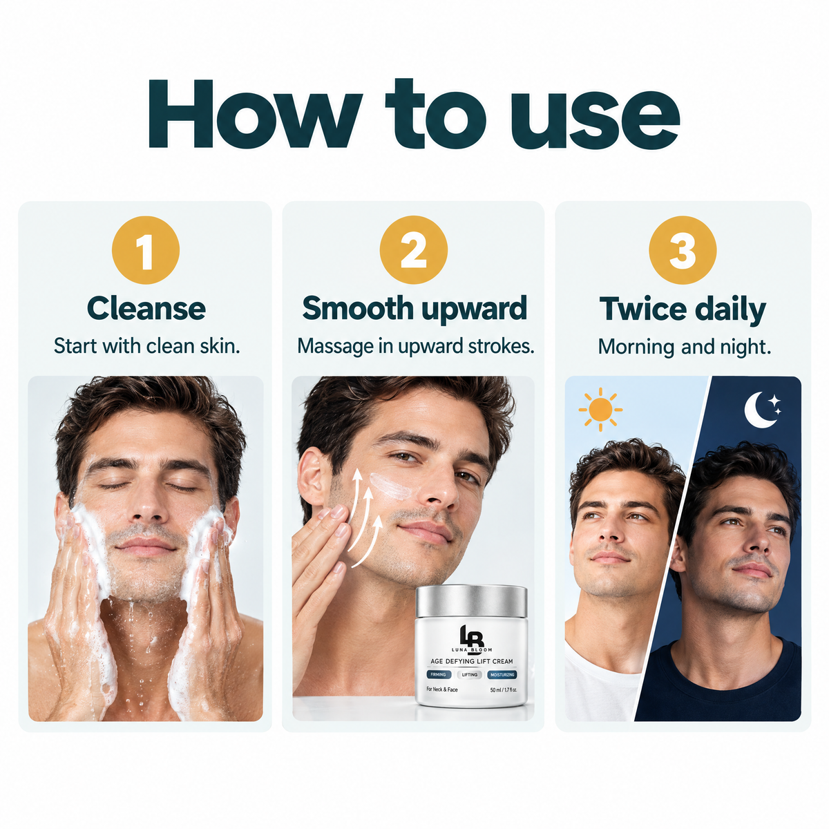 Age-Defying Lift Cream – how to use
