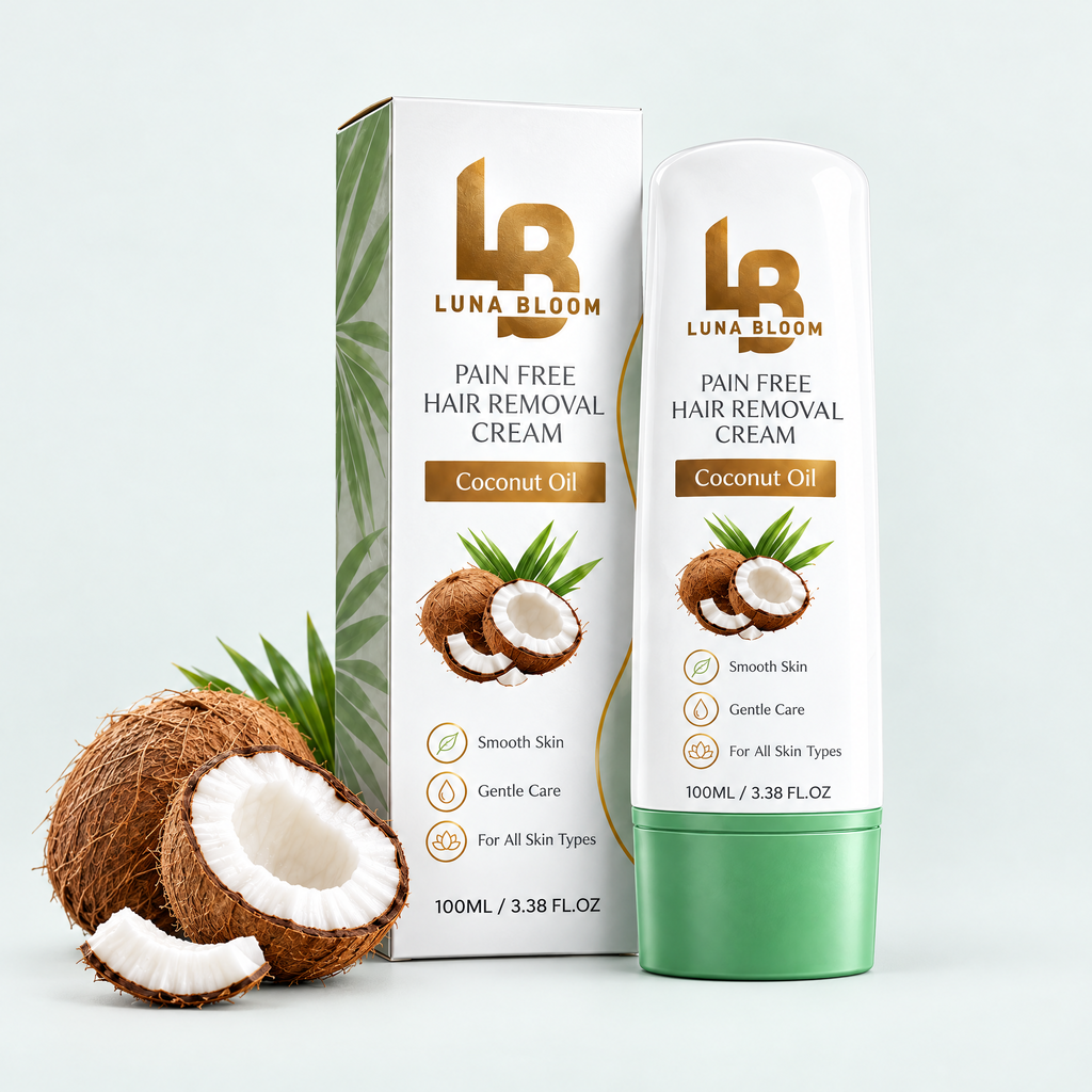 Coconut Pain-Free Hair Removal Cream – product photo