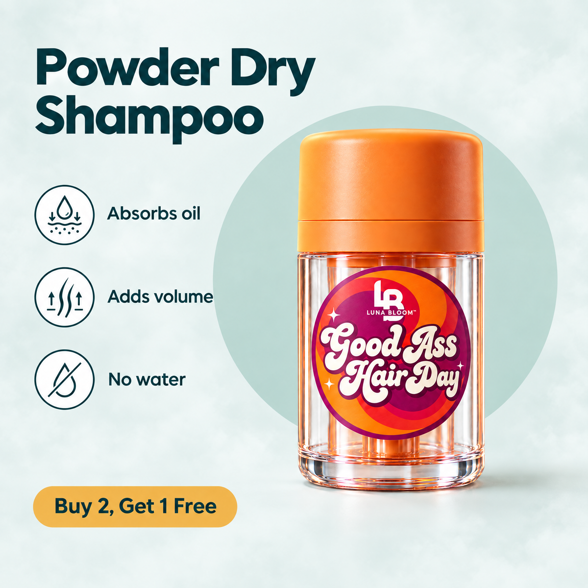 No-Wash Powder Dry Shampoo – highlights
