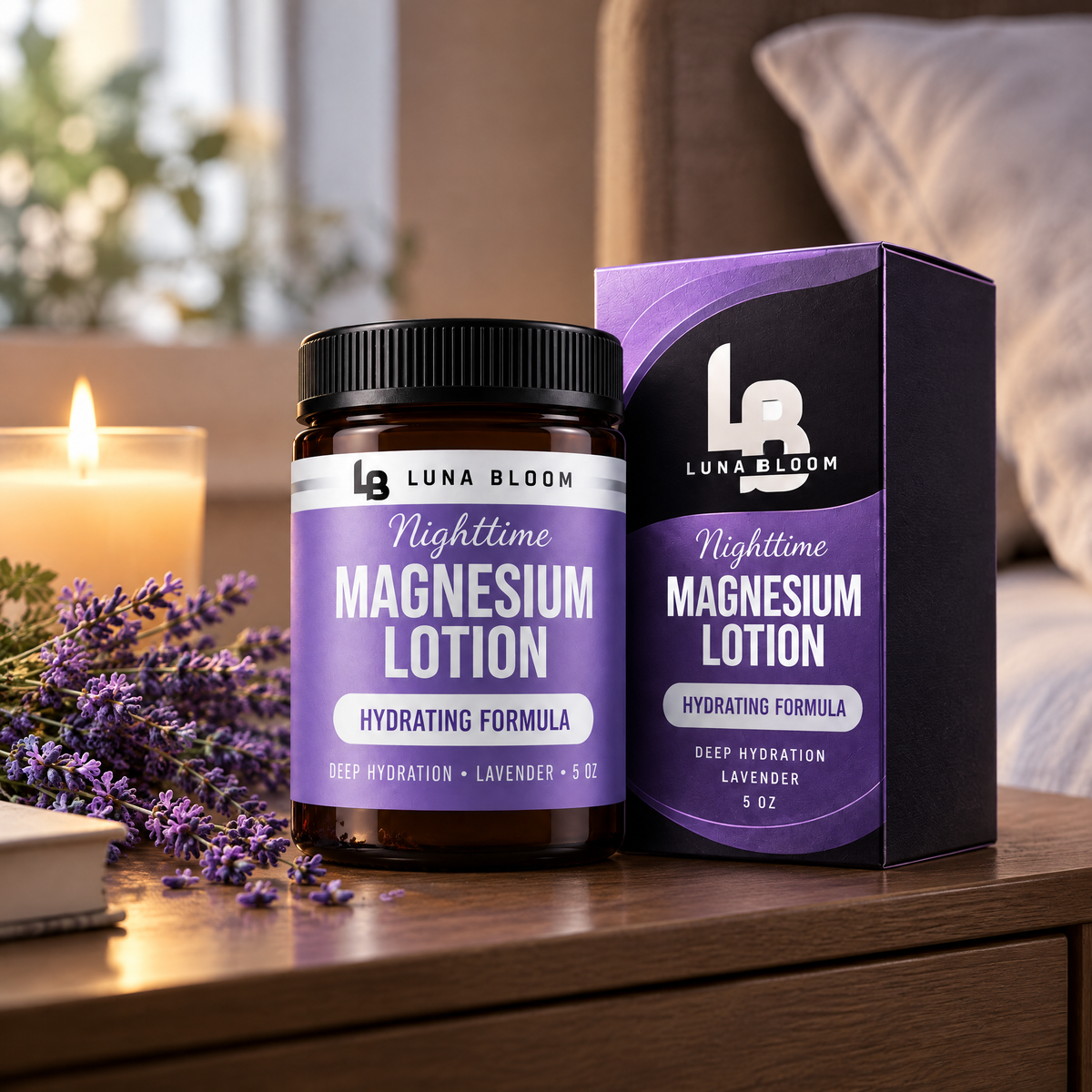 Nighttime Magnesium Lotion – lifestyle