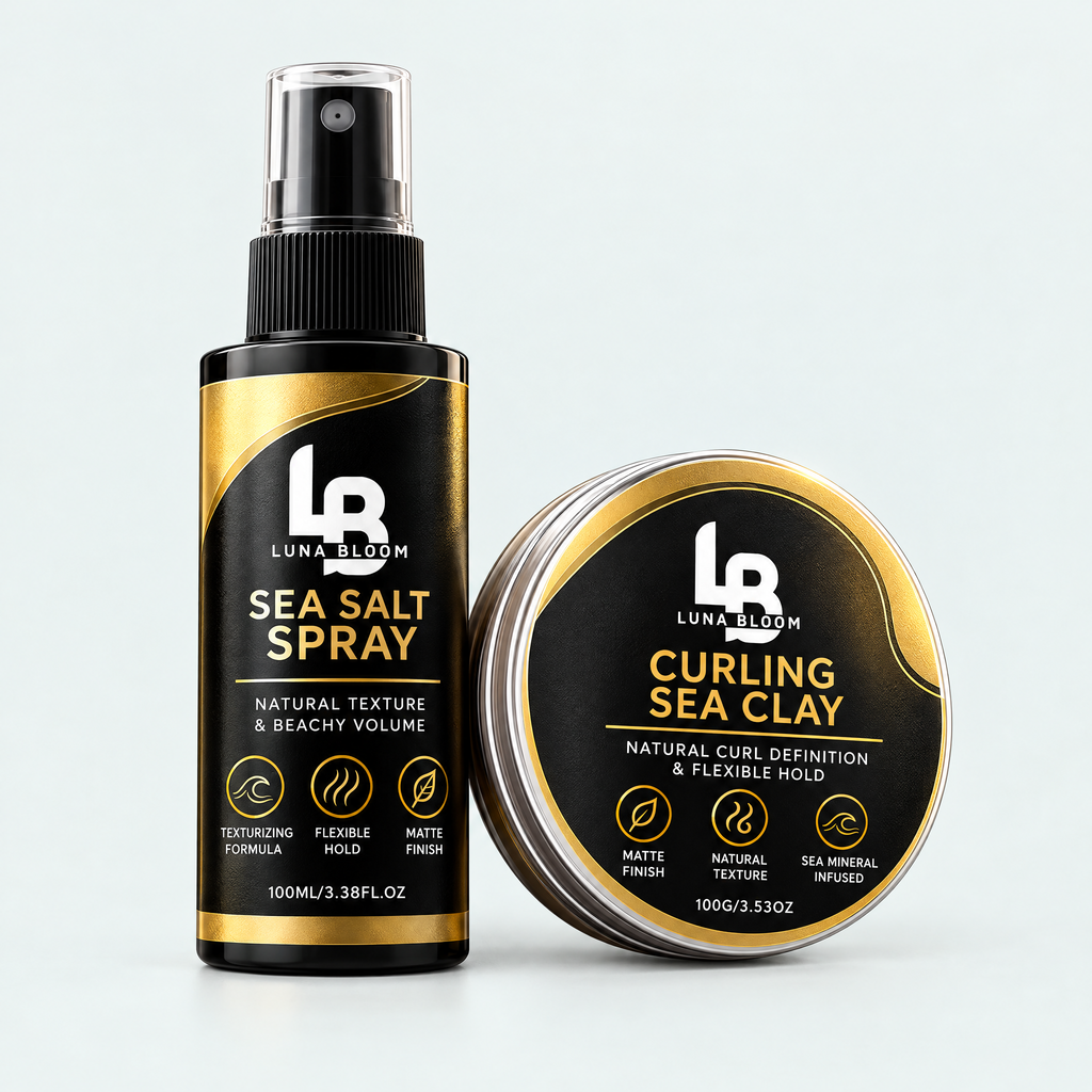 Sea Salt Spray & Curling Sea Clay Bundle – product photo