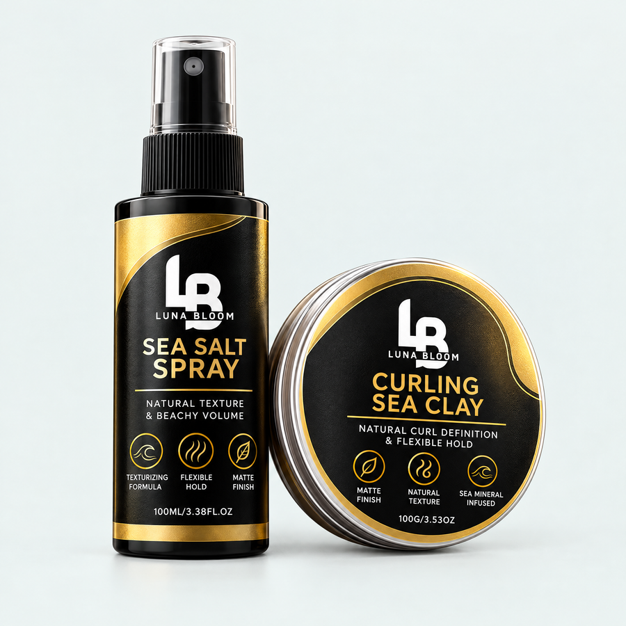 Sea Salt Spray & Curling Sea Clay Bundle – product photo